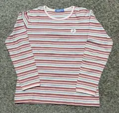 ファミリア　長袖カットソー　120 ボーダー柄