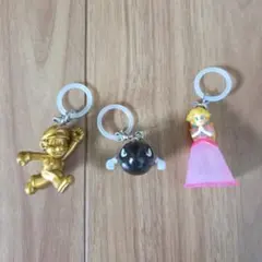 スーパーマリオ キーホルダー 3点セット