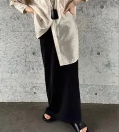 リブタイトスカート