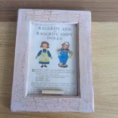 Raggedy Ann and Raggedy Andy フレーム手作り