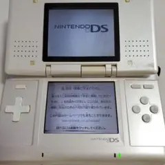 Nintendo DS ホワイト 本体のみ【ジャンク品】