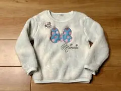 ミニー　ニット　もこもこ　トレーナー　130cm 西松屋　ミニパル