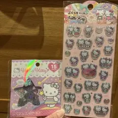 【ハローキティ】クリスタルシール　ぷくっとシールセット