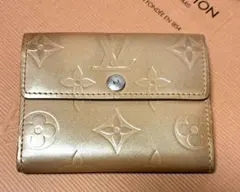 Louis Vuitton モノグラムマットゴールド コインケース