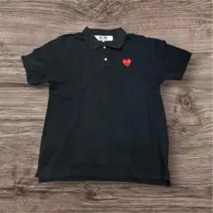 PLAY COMME des GARÇONS レディース 黒ポロシャツM - メルカリ