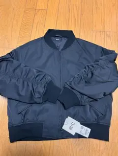 UNIQLO MA-1ジャケット Sサイズ 黒　ブラック