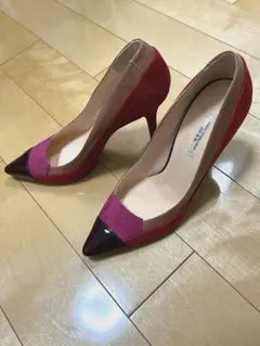 配色パンプスのサムネイル