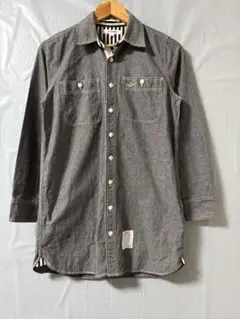 エ*ス様 TOMMY デニム ダンガリー ロングシャツのサムネイル
