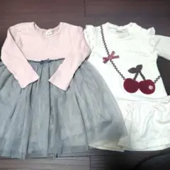 ★美品・未着用★【子ども服　ワンピース　90】