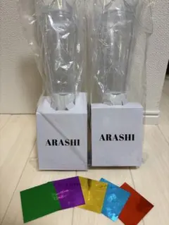 嵐 We are ARASHI ペンライト2本 銀テフル1本 - メルカリ