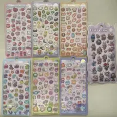 3Dシール ぷくぷく ボンボンドロップ セット③