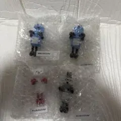 一番くじ　パペットスンスン　E賞 ちらりんフレンズミニフィギュア　4種類　コンプ