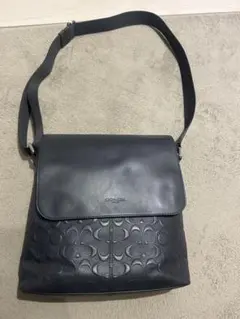 COACH シグネチャー ショルダーバッグ ブラックのサムネイル