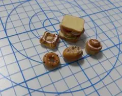 ミニチュアフード パン5点セット