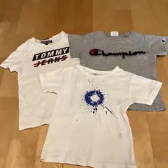 キッズ　Tシャツ3点セット　チャンピョン　プチバトー　Tommy