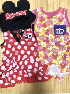 BABY DOLL 夏服　女の子　ミッキー&ミニー　70cm/80cm