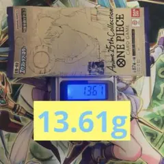 ワンピースカード　Anime25th collection 13.61g1パック