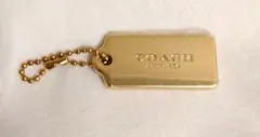 COACH チャーム キーホルダー ゴールド