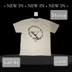 ステューシーStüssy チェーンデザイン Tシャツ XL