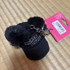 ミッキーマウス キャップ型キーホルダー