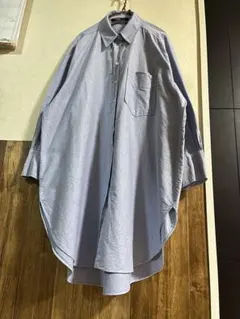 ZARAオーバーサイズ　シャンブレー　シャツ　ワンピース