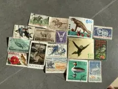 海外切手　動物