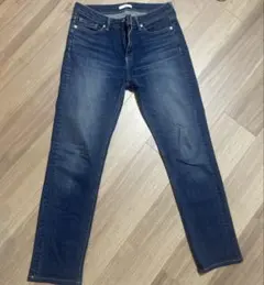 CLANE ダークブルー スリムフィット デニムパンツ