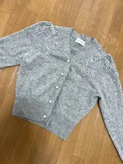 La boutique BonBon 花柄刺繍 カーディガンのサムネイル