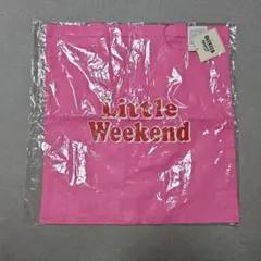 Little Weekend トートバッグ ピンク