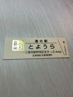 道の駅記念きっぷ 一万番突破特別記念きっぷ3点セットぐるっとパノラマ