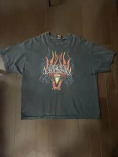 90s Harley-Davidson Tシャツ ヴィンテージ フレイム