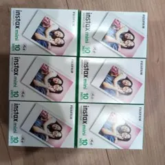 FUJIFILM instax mini インスタントフィルム 6パック チェキ