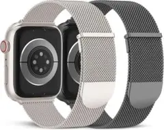 2色セット ステンレス製 Apple Watch用 バンド 38mm