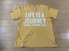 ハリウッドランチマーケット　マスタード tシャツ　サイズ3