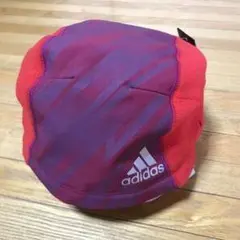 adidas サッカー用キャップ 赤紫