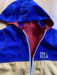 DOUBLE.B ミキハウス フード付きジャケット　110サイズ