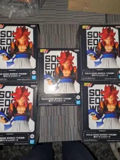 ドラゴンボールGT 超サイヤ人4ゴジータ 5体セット