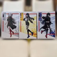 神椿市建設中。　 フィギュア　3種セット 夜河世界 朝主派流 輪廻此処