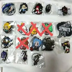 FINAL FANTASY VII FF7 ラバーストラップ ラバスト セット - メルカリ