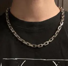 シルバー 重厚感ペーパーチェーン