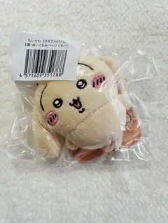 ちいかわ うさぎだらけくじ E賞 ぬいぐるみバッジ（ヤハ）