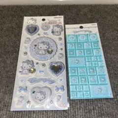 【新品2セット】サンリオ キラキラジュエルシール タイルシール チャーミーキティ