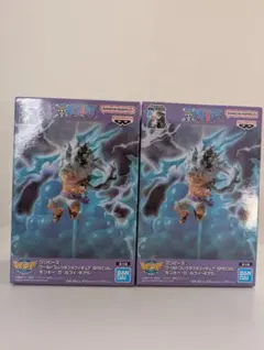 ワンピースワールドコレクタブルフィギュアSPECIALルフィ2点セット