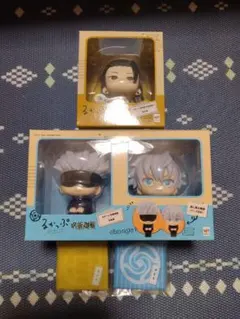 呪術廻戦るかっぷ五条悟、夏油傑2体セット（特典座布団付き）