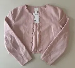 【最安値】H&M スカラップエッジジャケット ピンク　36サイズ　完売品