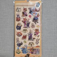 シール ズートピア ぷくぷくシール ウォーターシール