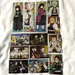 鬼滅の刃　トレーディングカード　シール　セット　13個　まとめ売り