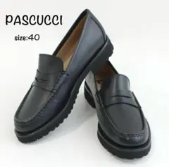 PASCUCCI パスクッチ コインローファー 3307 レザー