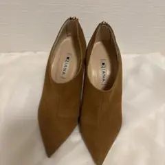 DIANA ブラウン スエード ハイヒール