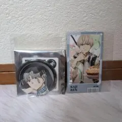 ウィンドブレイカー トレーディング缶バッジデビルver チケコレ 梶蓮 2点